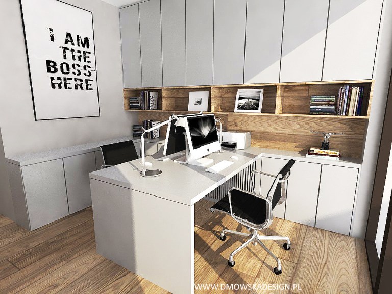 home office / gabinet Patrycja Dmowska/ Dmowska Design